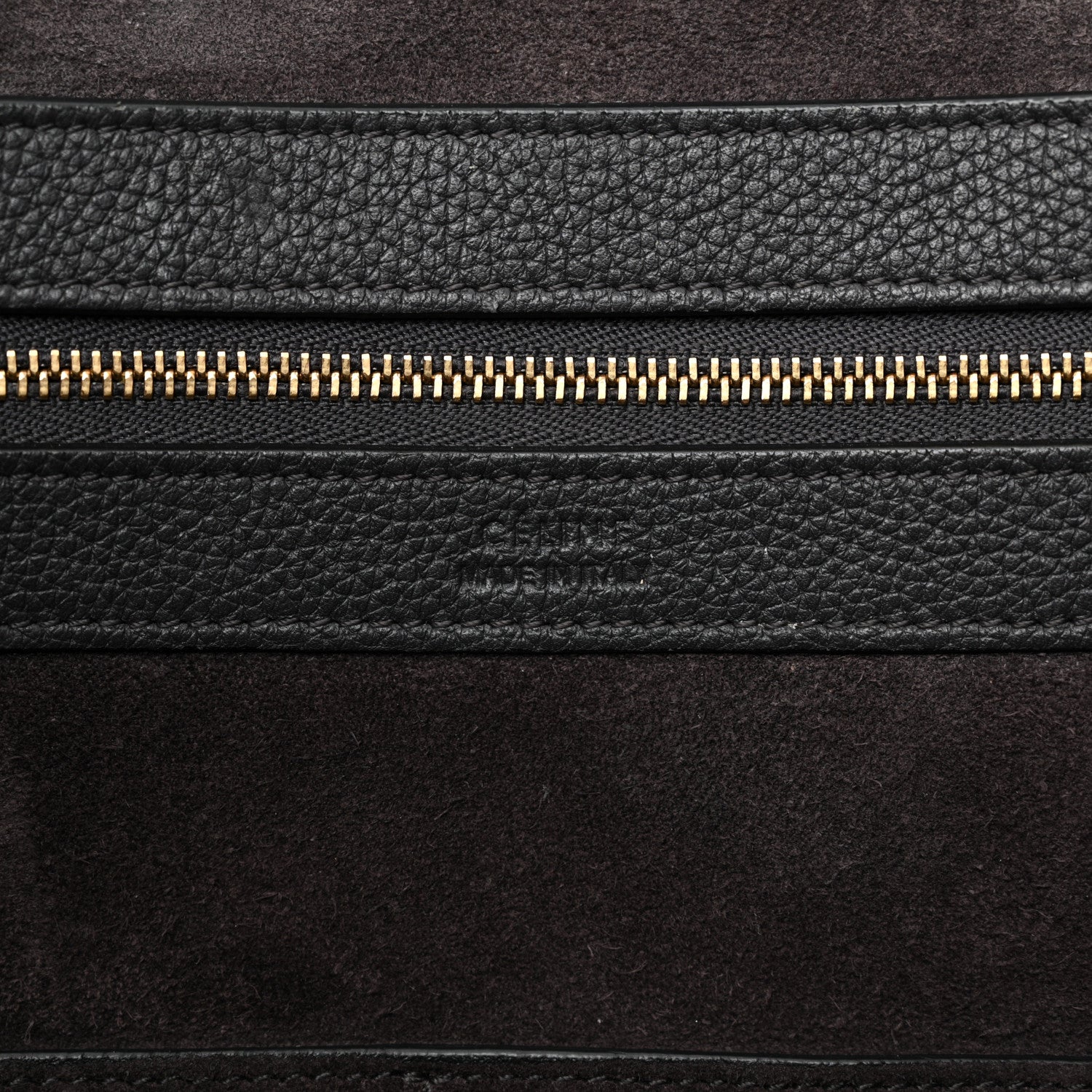 Celine Soft Grained Calfskin Small Belt Cabas Phantom Grey 6 of 15