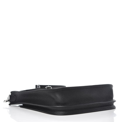 Hermes Taurillon Clemence Evelyne III PM Black 3 of 8