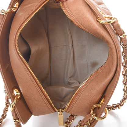 Chanel Caviar Petit Timeless Tote PTT Dark Beige 5 of 9