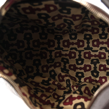 Gucci Guccissima Large D Gold Ring Hobo Chocolate Brown 5 of 12