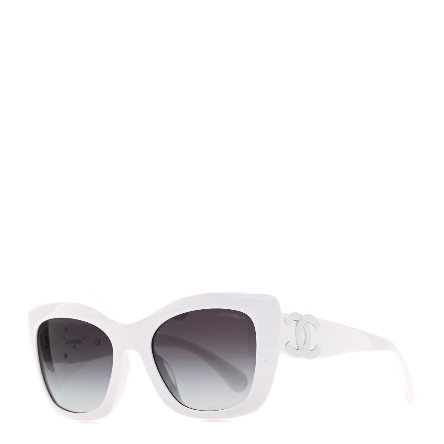 Chanel Acetate Square Sunglasses 71391 White 1 of 7