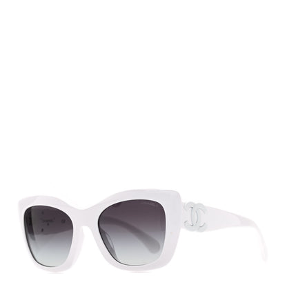 Chanel Acetate Square Sunglasses 71391 White 1 of 7