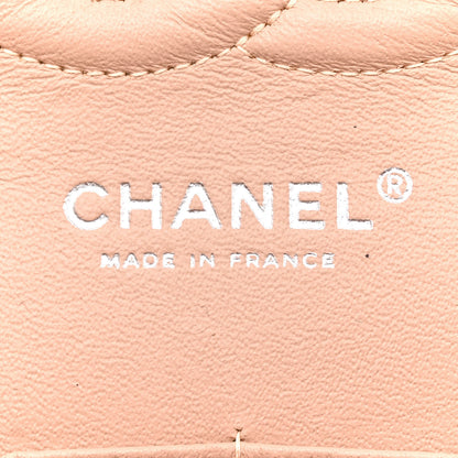 Chanel Patent Quilted Medium Double Flap Light Pink 6 of 12