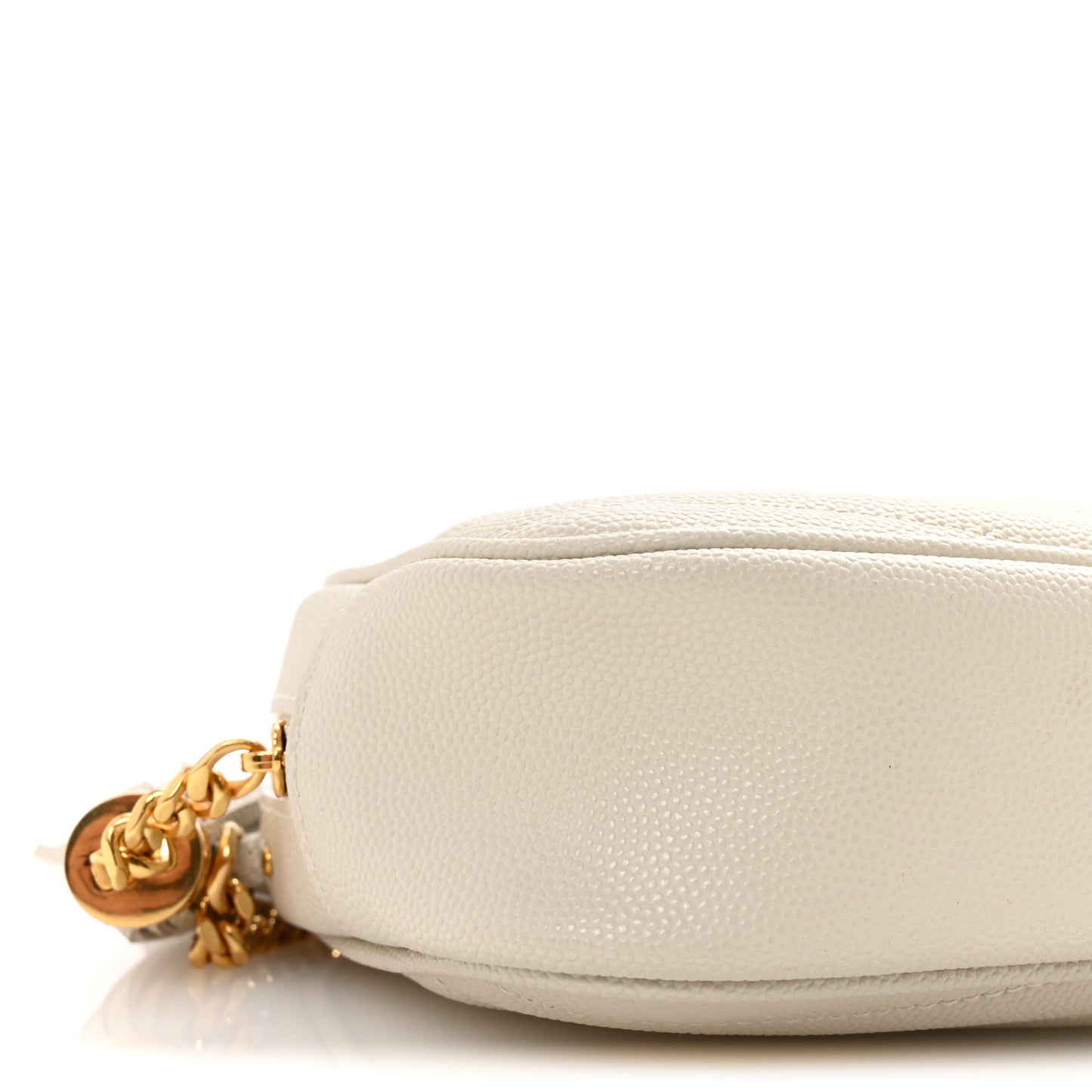 Grain De Poudre Matelasse Monogram Mini Lou Camera Bag Crema Soft
