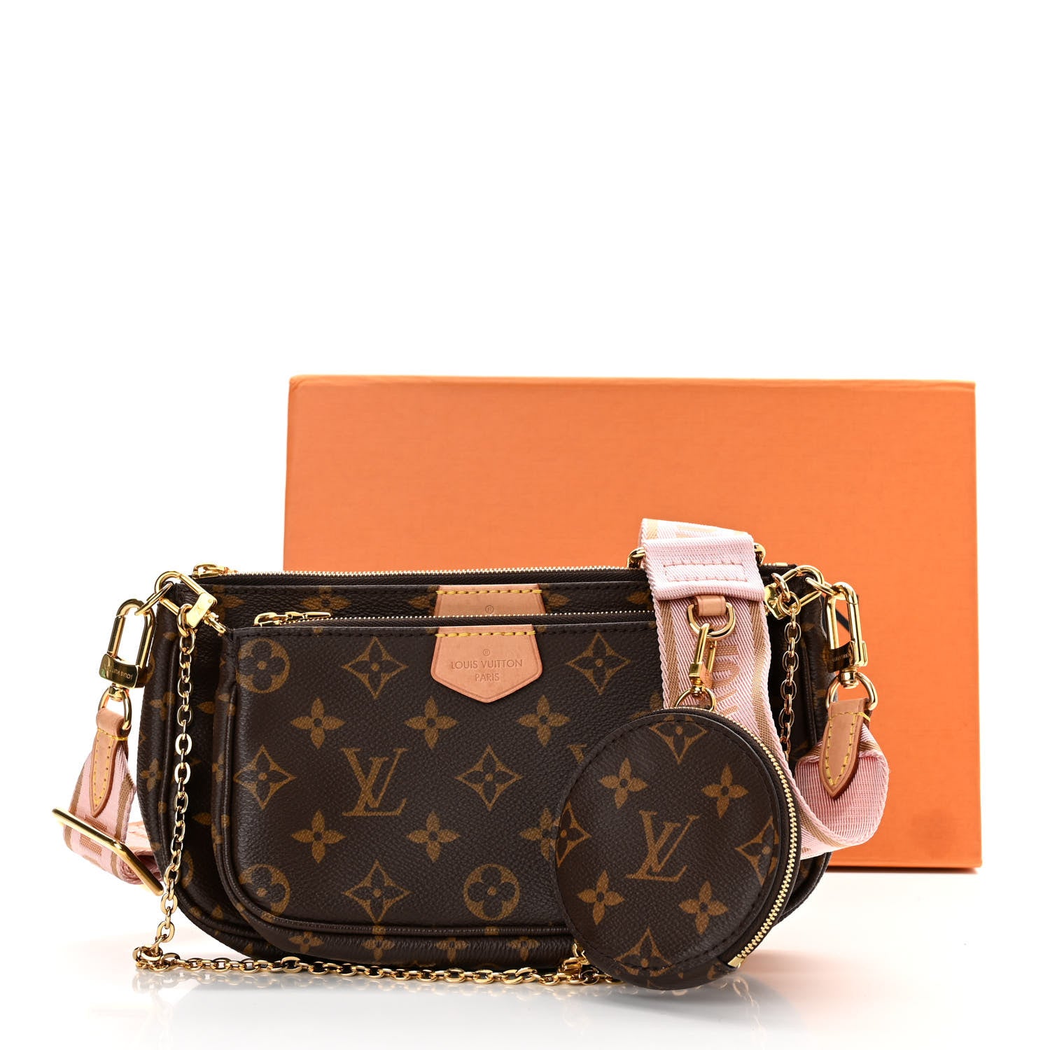Louis Vuitton Monogram Multi Pochette Accessories Rose Clair 12 of 12