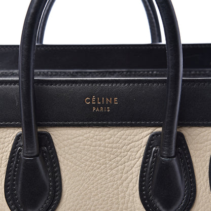 Celine Elephant Calfskin Nano Tri-Color Luggage Beige 6 of 13