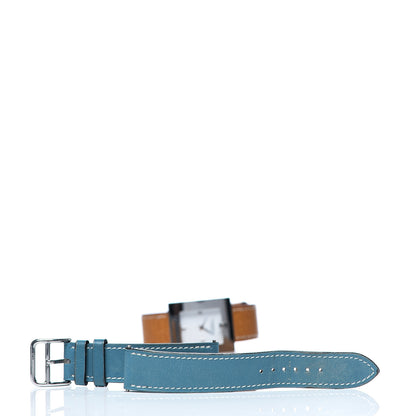 Hermes Stainless Steel Epsom 26mm Belt Quartz Watch Gold 6 of 6