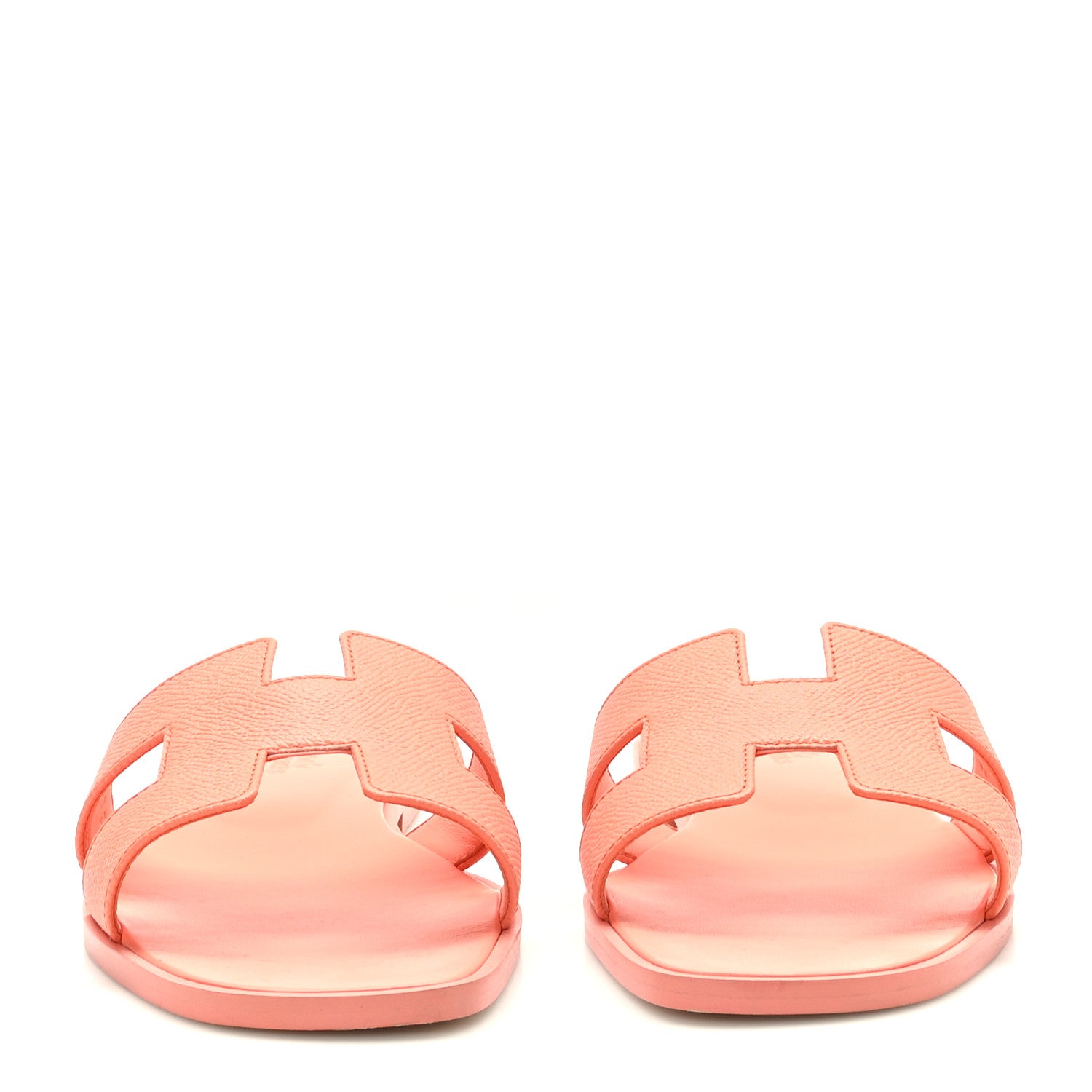 Hermes Epsom Oran Sandals 39 Orange Joey 2 of 9