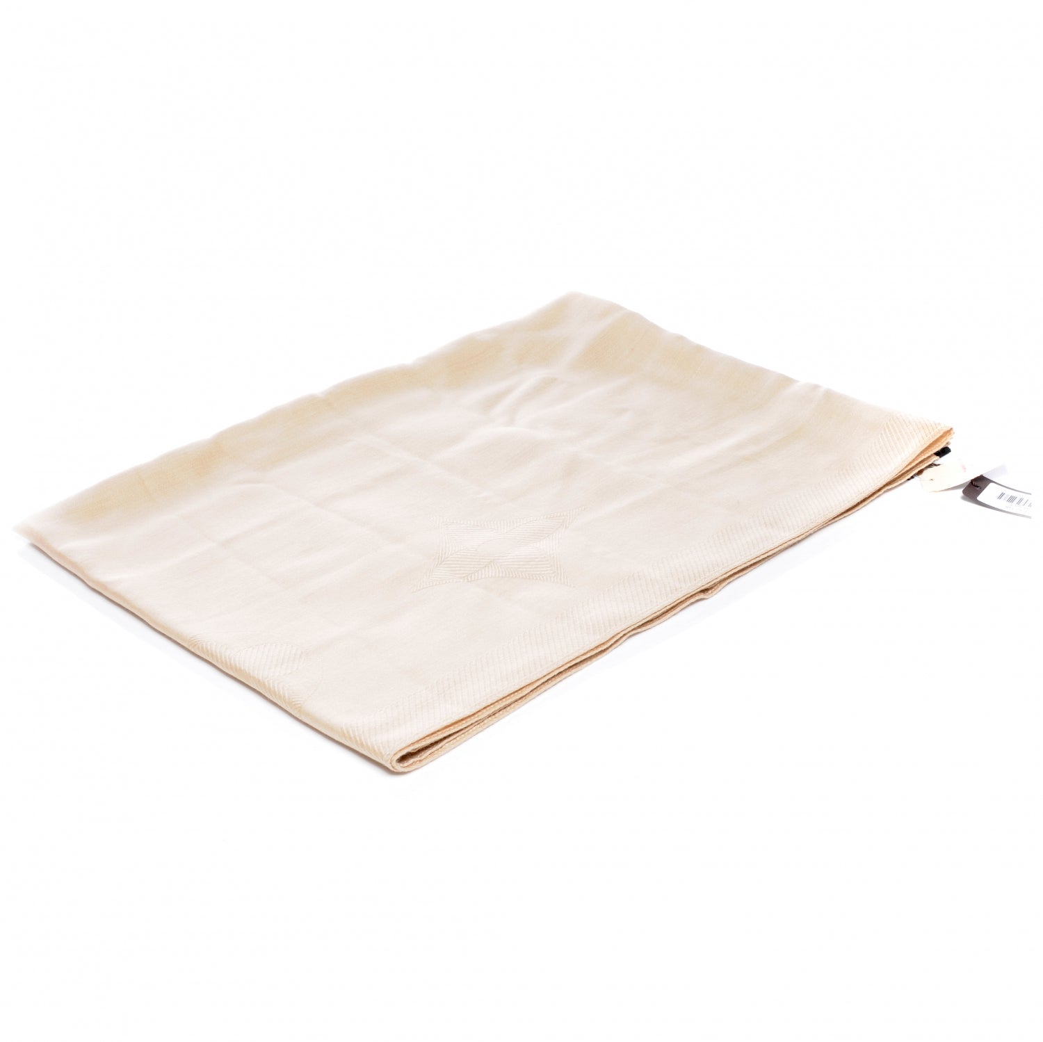 Louis Vuitton Cashmere Silk Etole Jali Shawl Beige 1 of 5