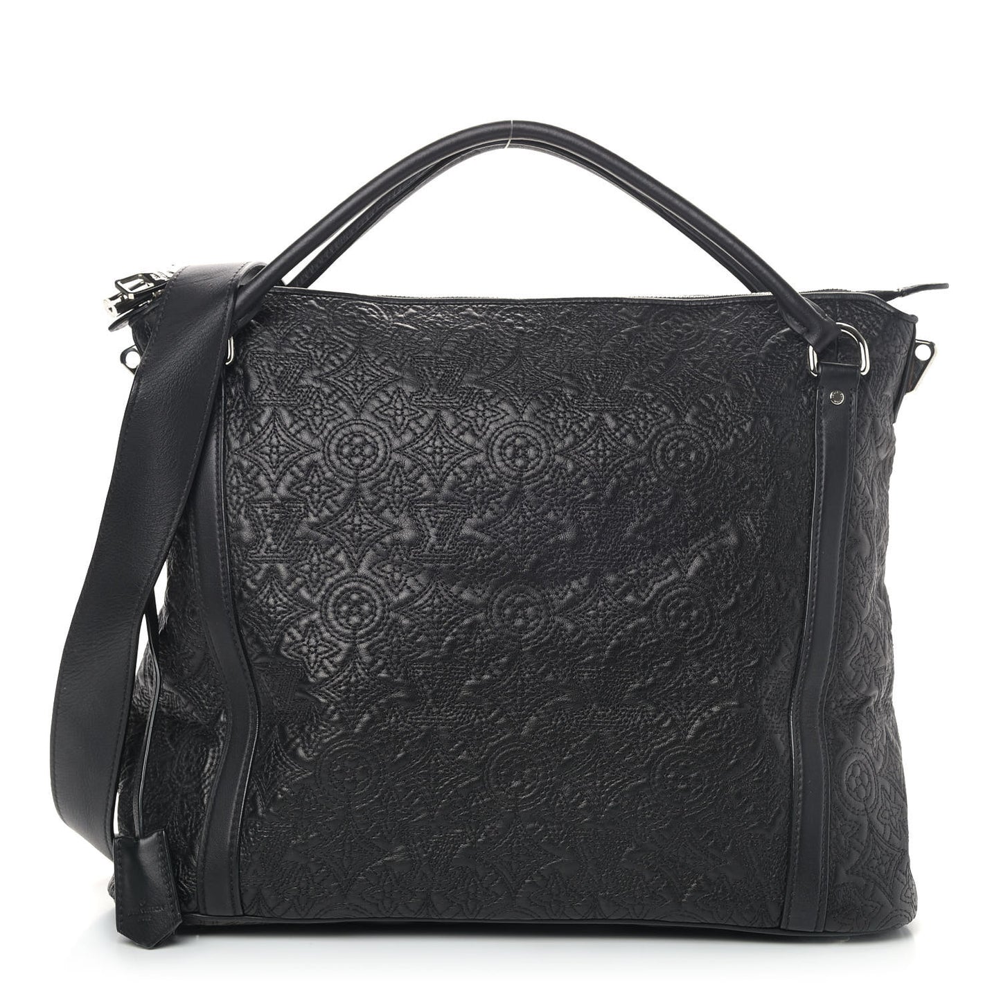 Monogram Lambskin Antheia Ixia MM Black