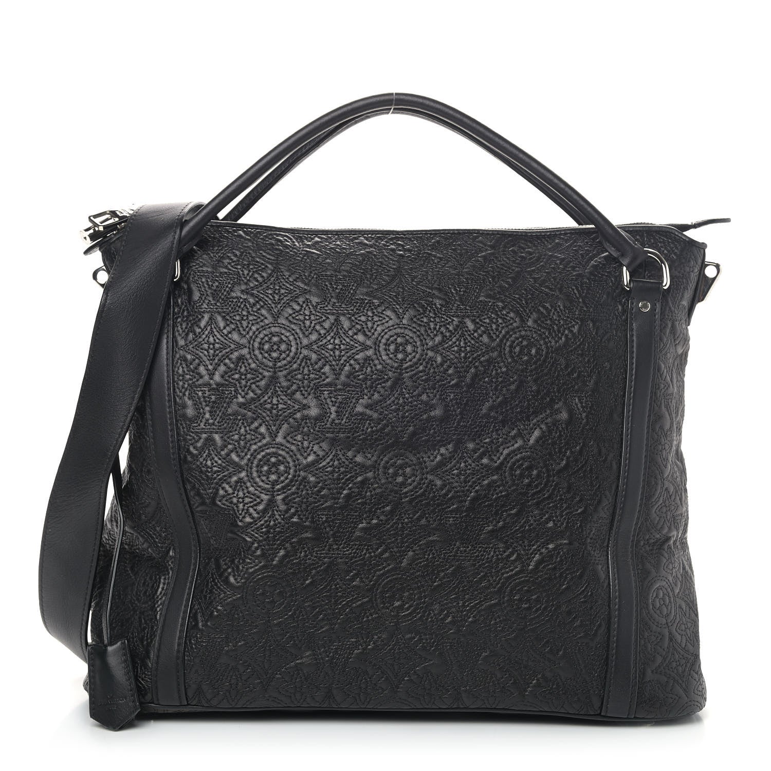 Louis Vuitton Monogram Lambskin Antheia Ixia MM Black 1 of 9