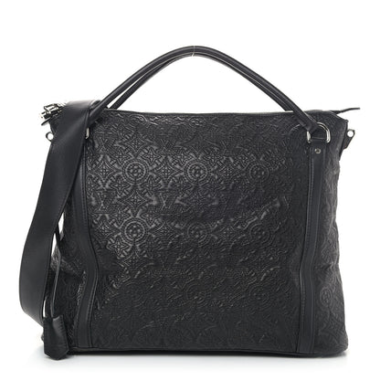 Louis Vuitton Monogram Lambskin Antheia Ixia MM Black 1 of 9