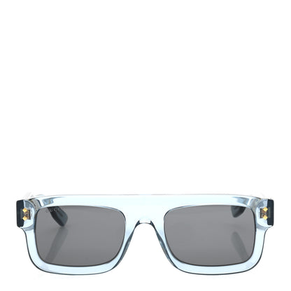 Gucci Acetate Square Frame Sunglasses GG1085S Blue 2 of 9