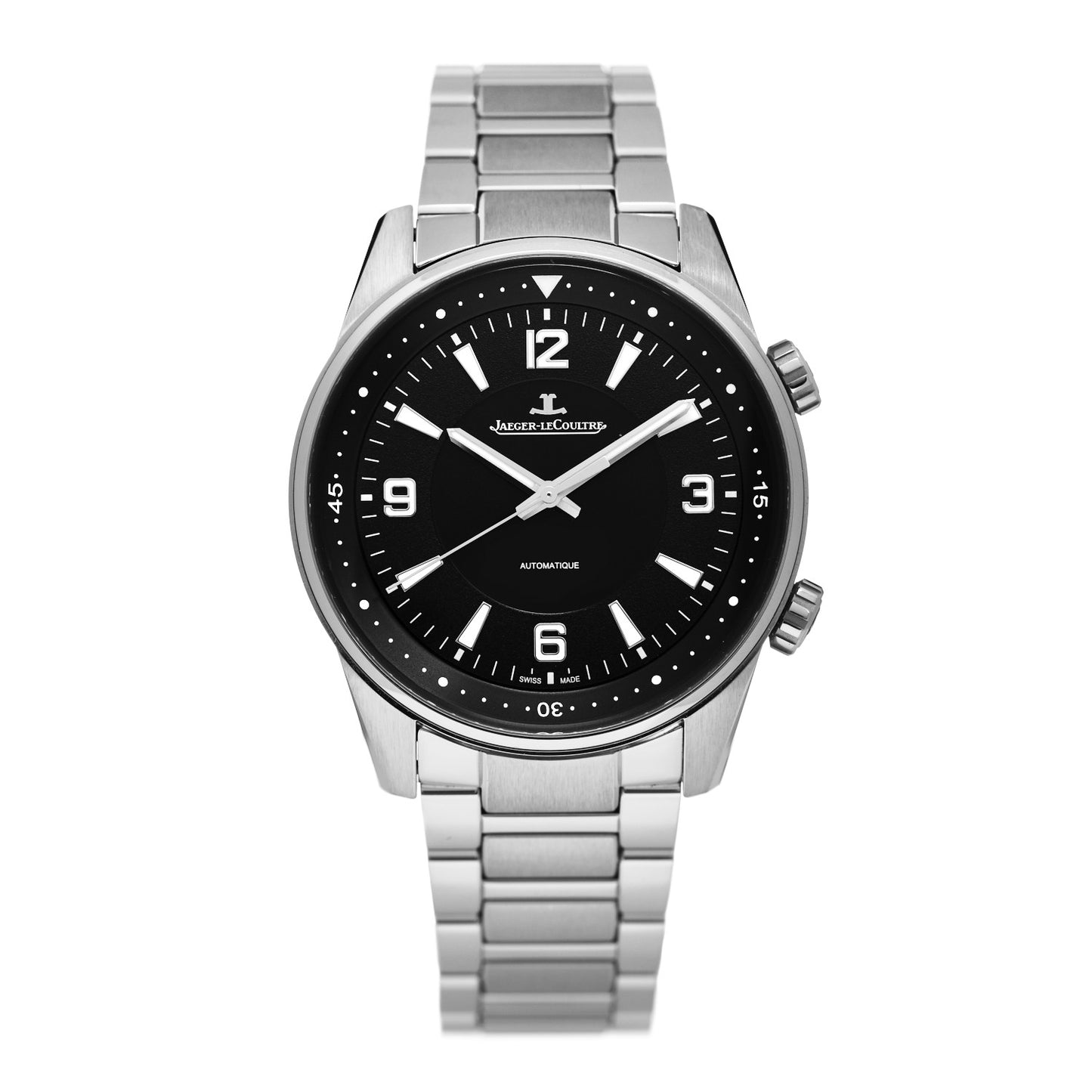 Stainless Steel 42mm Polaris Automatic Watch Black Q900817C