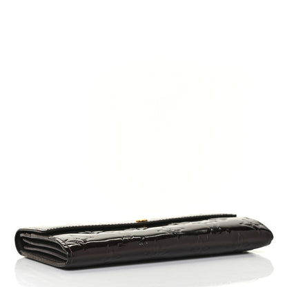 Louis Vuitton Vernis Sarah Wallet Amarante 4 of 11