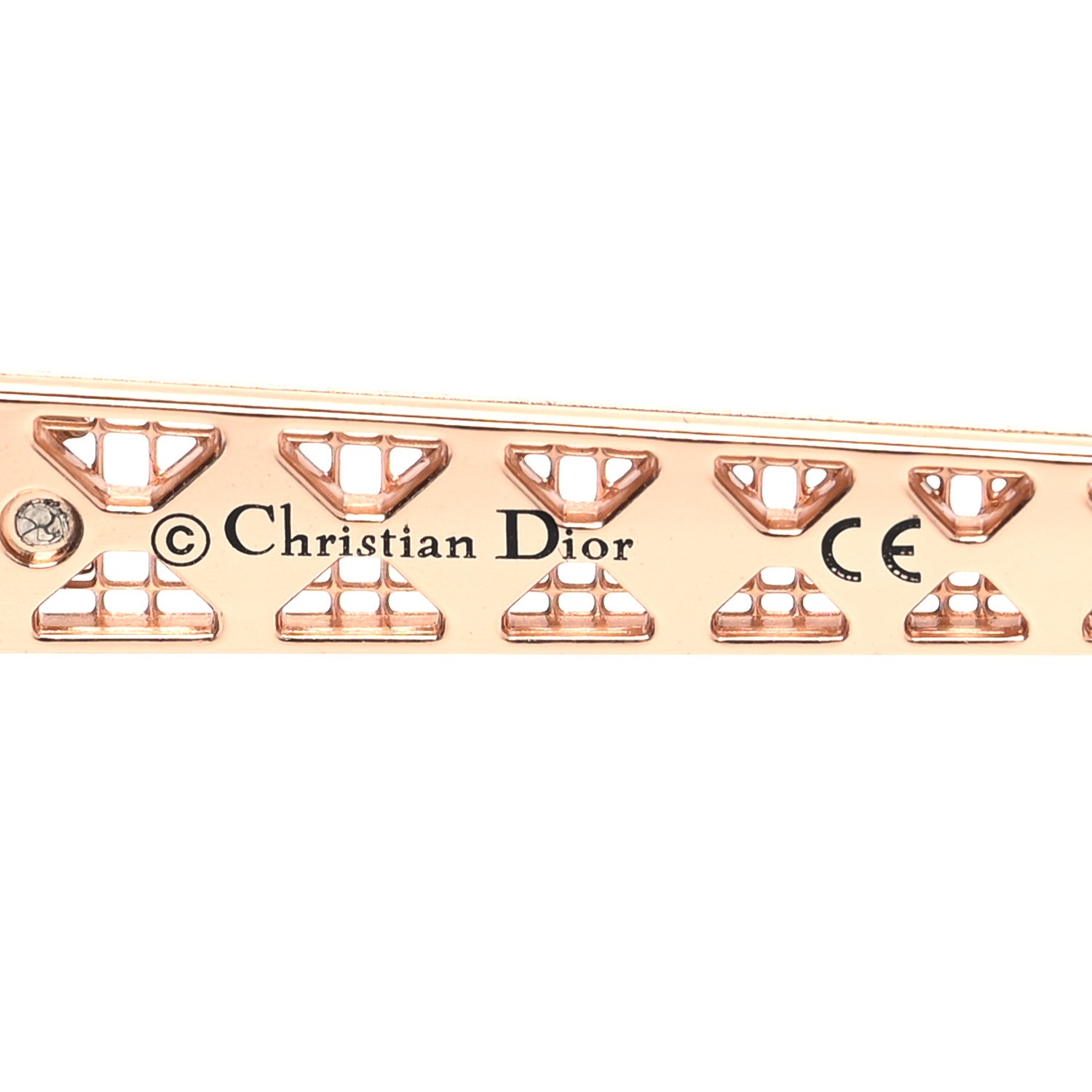 Christian Dior Metal Diorama 1 Sunglasses Gold 5 of 8