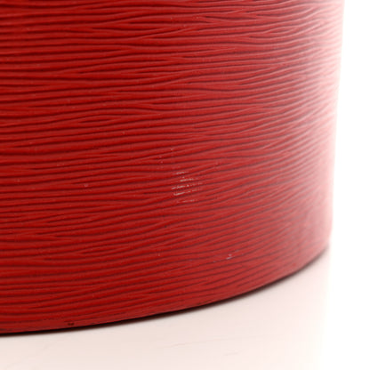 Louis Vuitton Epi Boite Chapeaux 30 Castillan Red 12 of 14