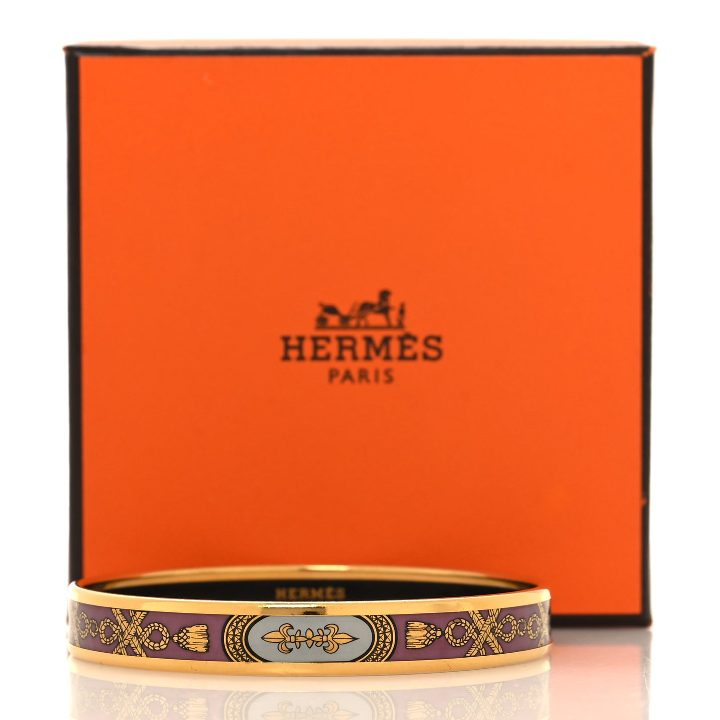 Enamel Printed Grand Apparat Narrow Bracelet 70