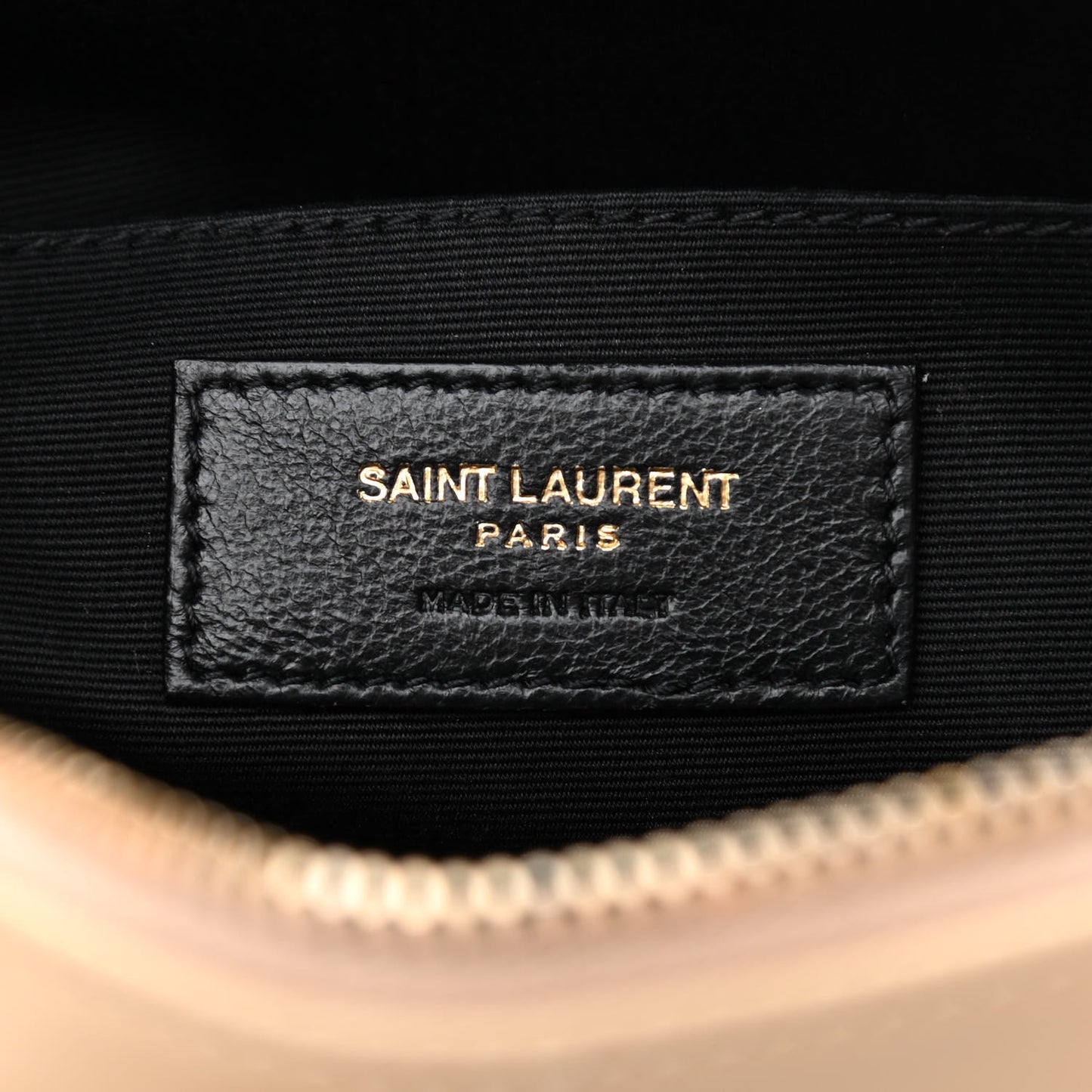 Calfskin Matelasse Monogram Lou Camera Bag Dark Beige