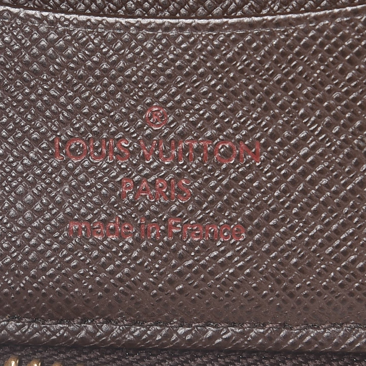 Damier Ebene Zippy Compact Wallet