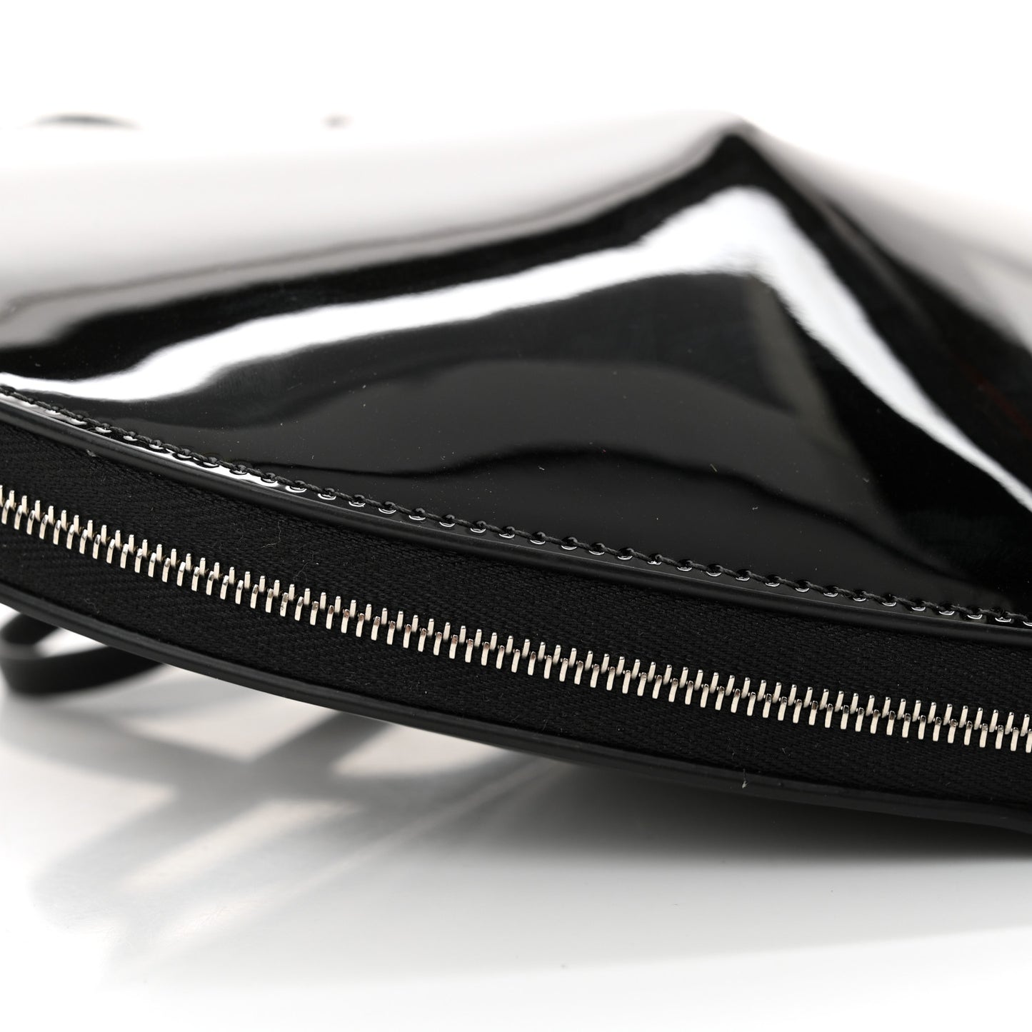 Patent Calfskin Le Coeur Bag Black