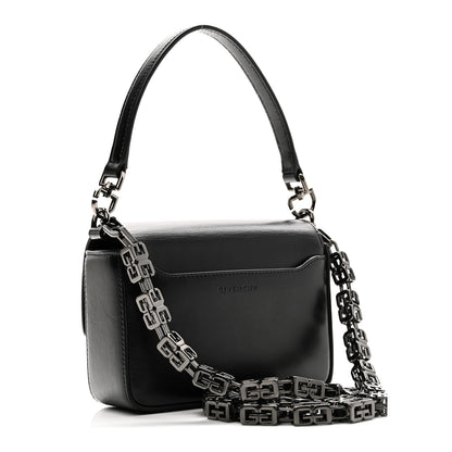 Givenchy Box Calfskin Small 4G Cube Chain Shoulder Bag So Black 3 of 9
