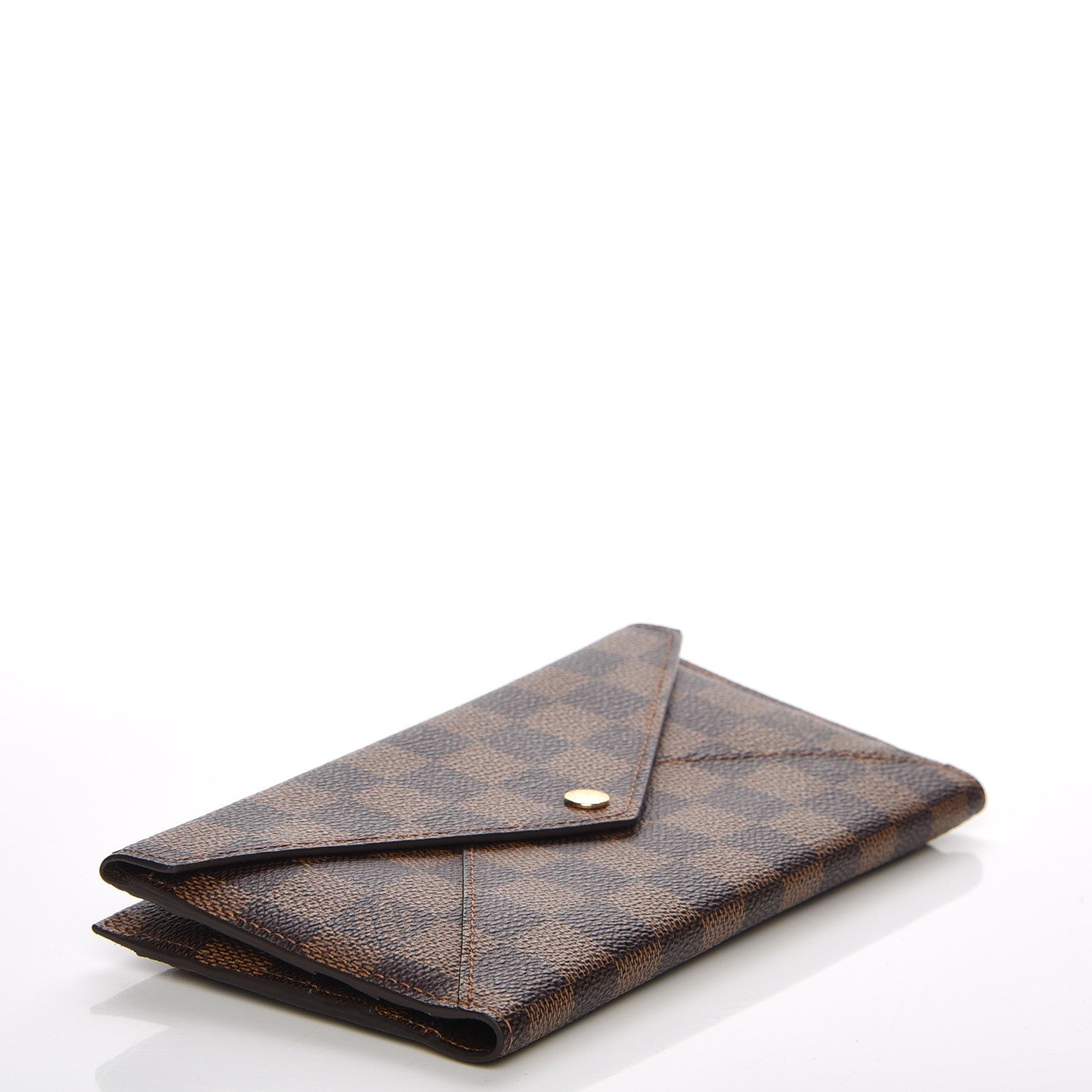 Louis Vuitton Damier Ebene Long Origami Wallet 4 of 7