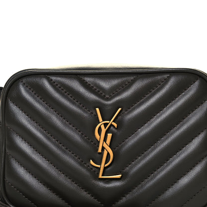 Saint Laurent Calfskin Matelasse Monogram Lou Belt Bag Smog 8 of 10