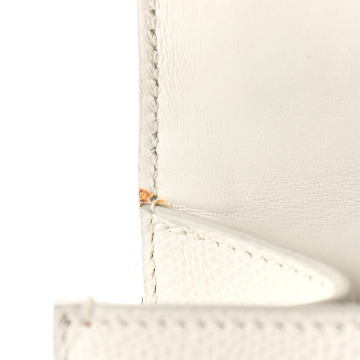 Christian Dior Grained Calfskin 30 Montaigne Chain Flap Bag White 7 of 12