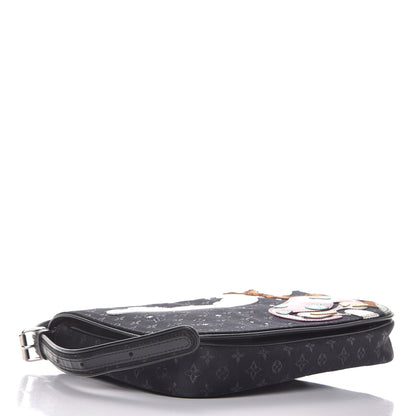 Louis Vuitton Satin Mini Monogram Conte De Fees Patchwork Musette Black 4 of 6