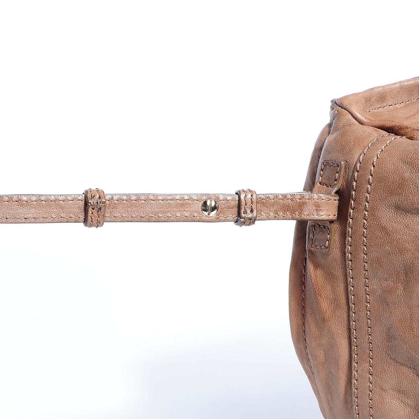 Tumbled Sheepskin Mini Pandora Brown
