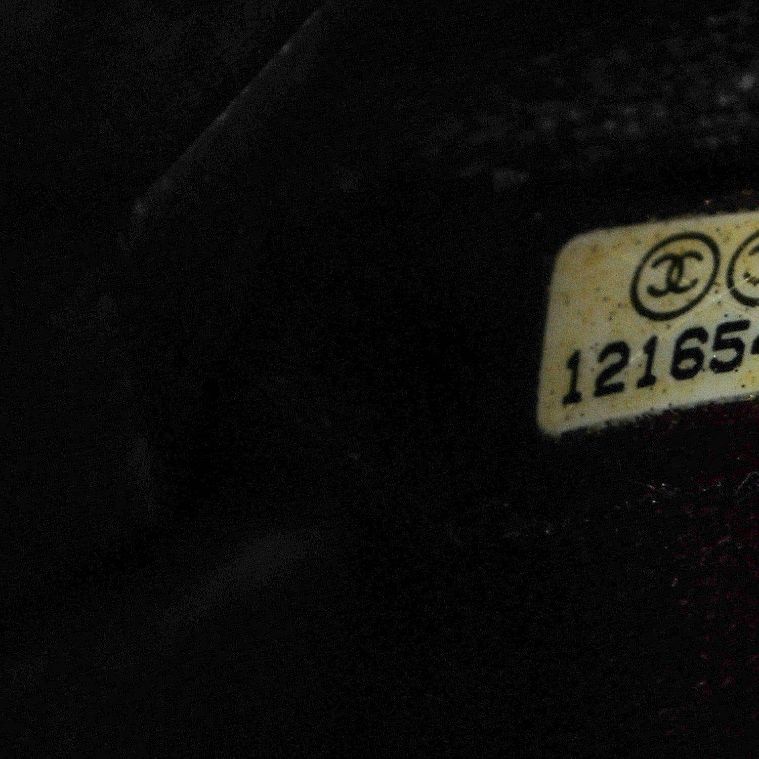 Chanel Crackled Patent Calfskin Puzzle 2.55 Reissue 226 Flap Black 7 of 7