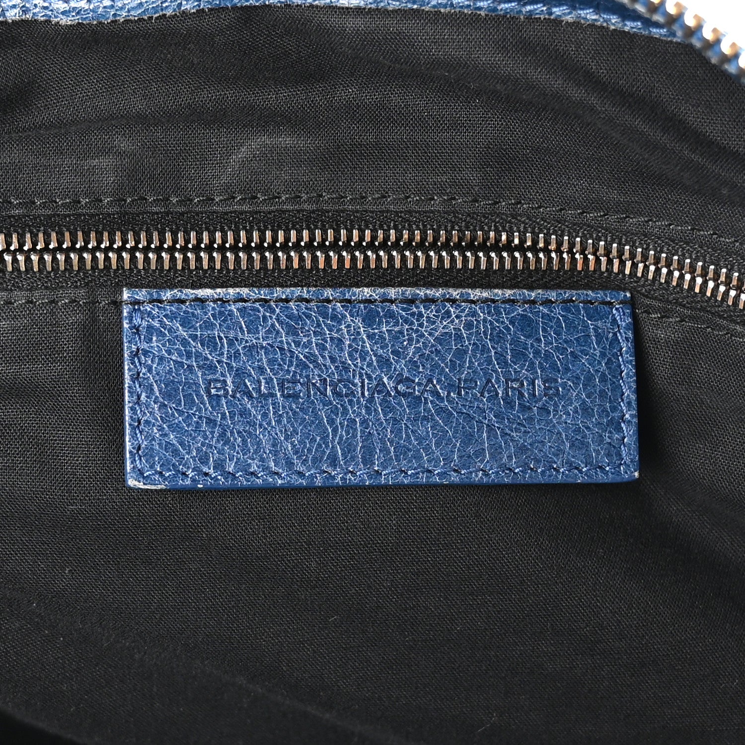 Balenciaga Agneau Giant 12 Gold Hardware Work Bleu Glacier 7 of 11