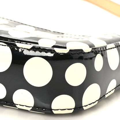Louis Vuitton Vernis Kusama Infinity Dots Pochette Accessories Black 9 of 9