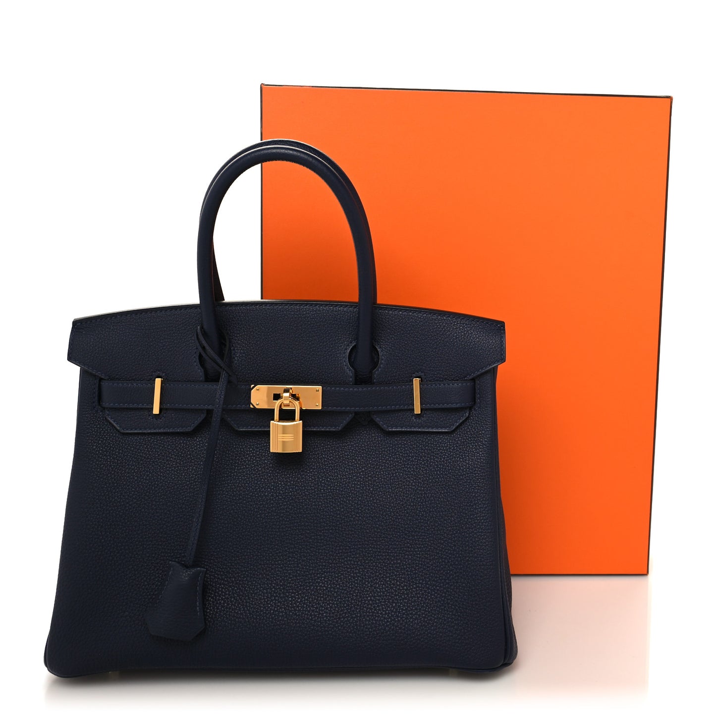 Togo Birkin 30 Bleu Nuit