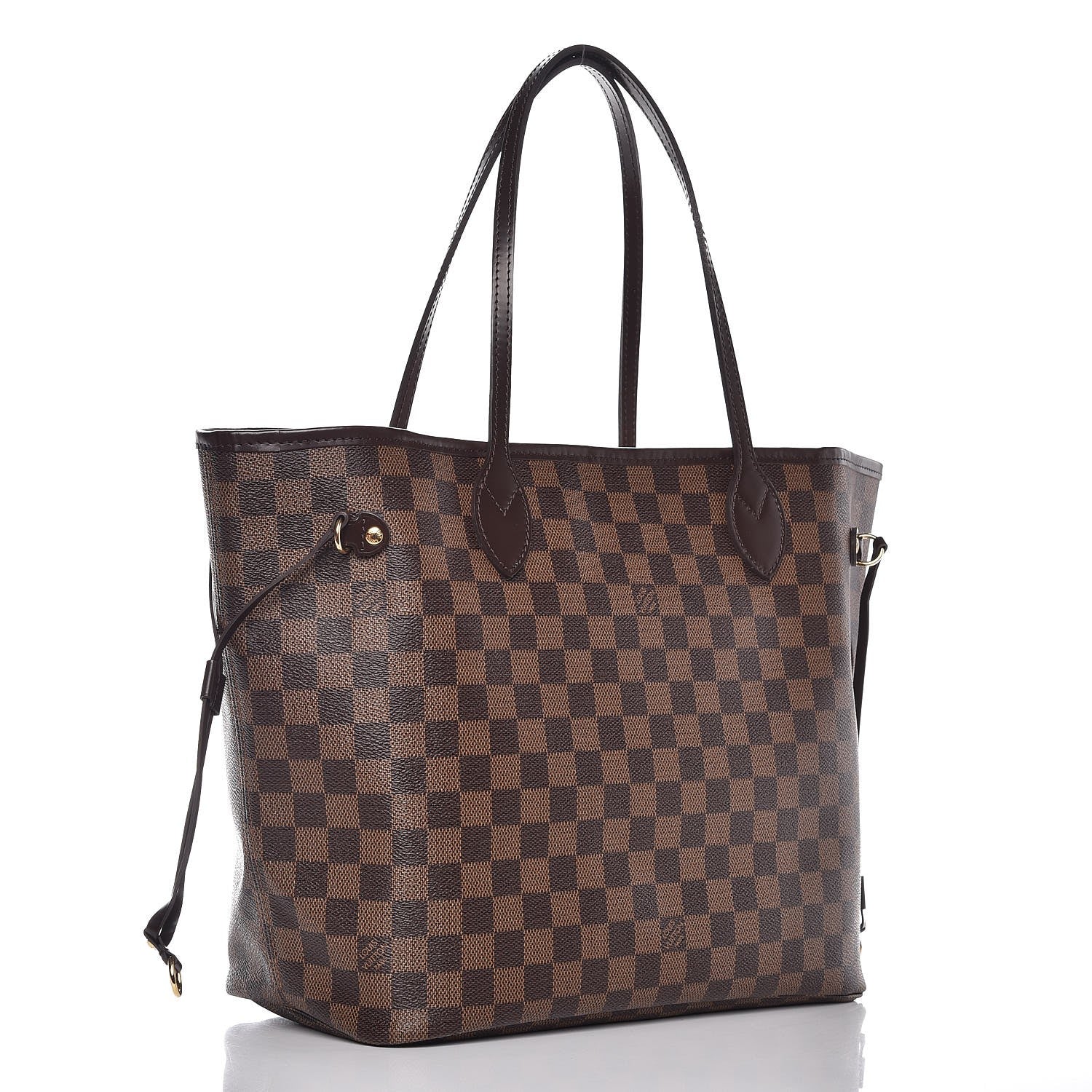 Louis Vuitton Damier Ebene Neo Neverfull MM Rose Ballerine 3 of 7