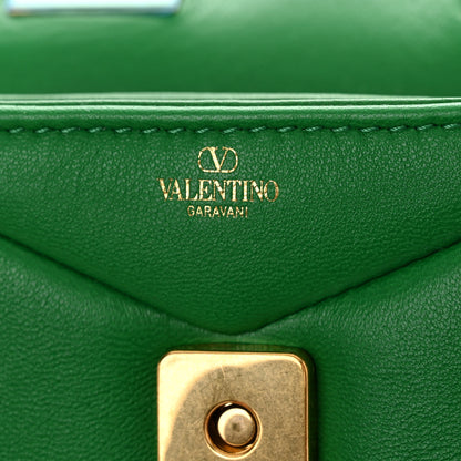 Valentino Garavani Nappa Micro One Stud Chain Bag Gea Green 6 of 10