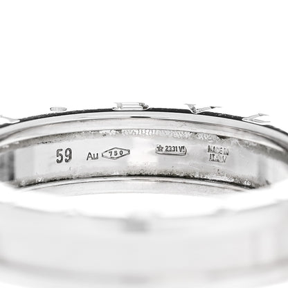 Bulgari 18K White Gold B.Zero1 One-Band Ring 59 8.75 4 of 4