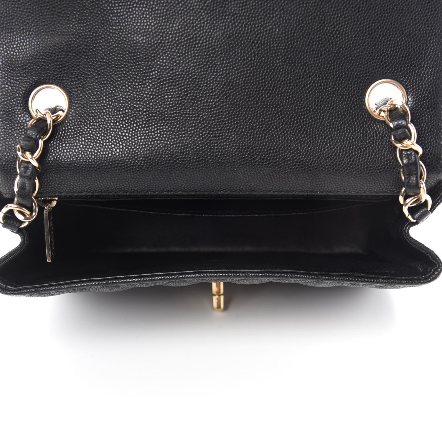 Chanel Caviar Quilted Mini Rectangular Flap Black 5 of 11