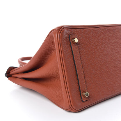 Hermes Togo Birkin 30 Cuivre 7 of 42