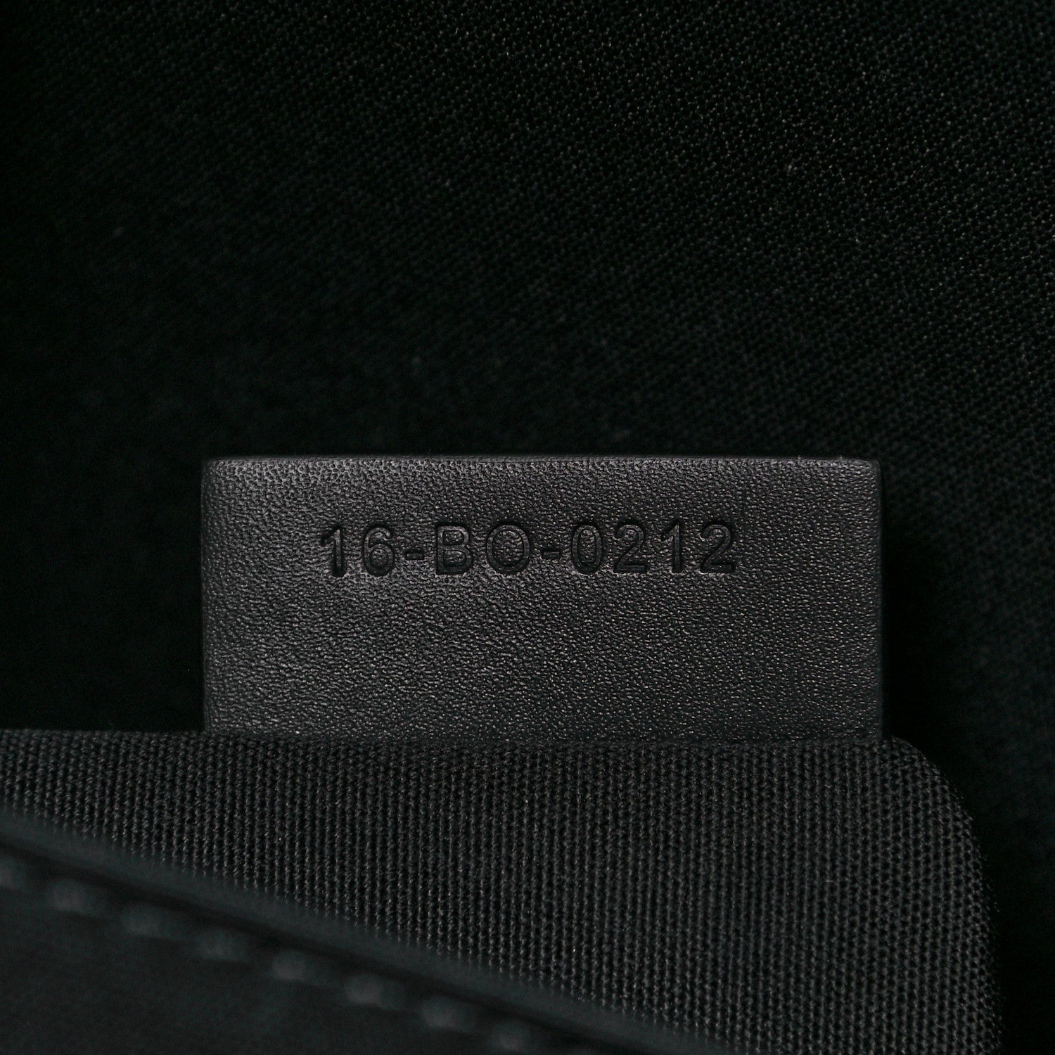 Christian Dior Canvas CD Diamond Hit The Road Backpack Black 6 of 11