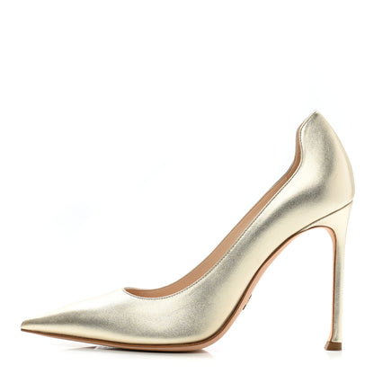 Christian Dior Metallic Lambskin D-Moi Pumps 39 Stardust 1 of 10