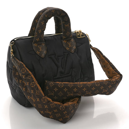 Louis Vuitton Econyl Mini Monogram Pillow Speedy Bandouliere 25 Black 3 of 9