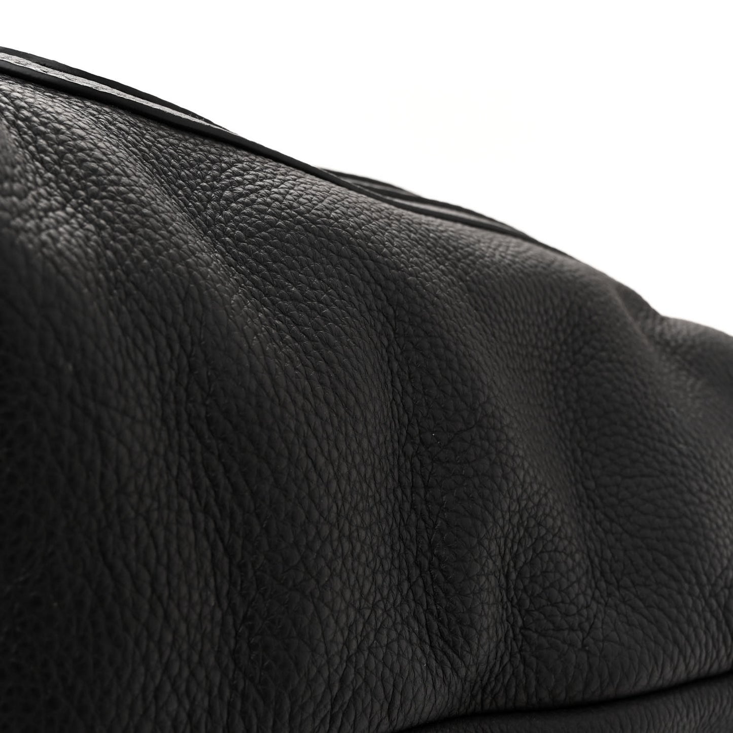 Calfskin Large New Marcie Tote Black