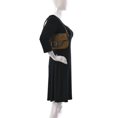 Fendi Corduroy Baguette Beige 2 of 8
