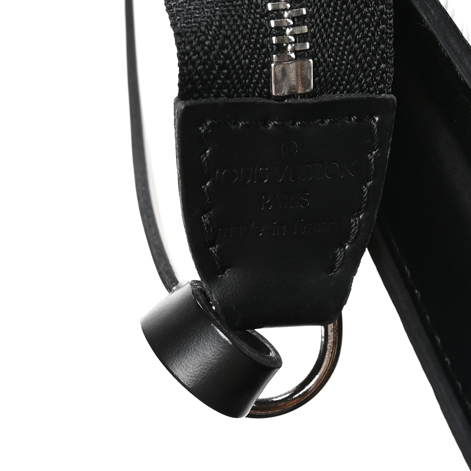 Louis Vuitton Epi Pochette Accessories 24 Black 6 of 10