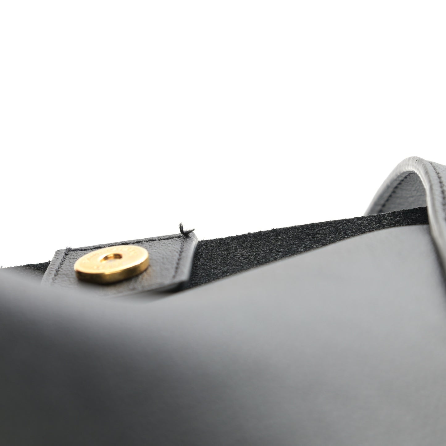 Calfskin Large Shopping Tote Black