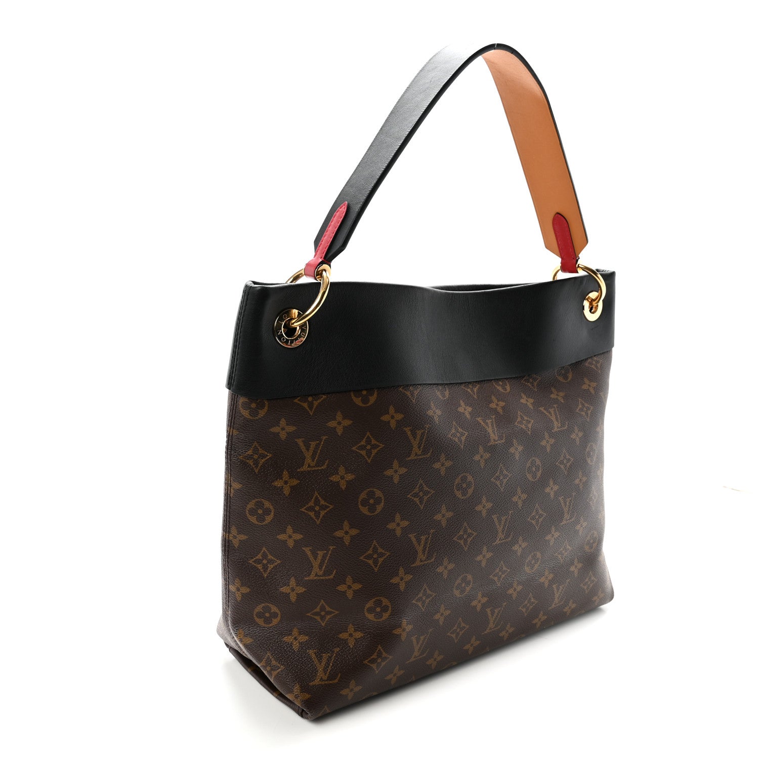 Louis Vuitton Monogram Tuileries Hobo Black 3 of 9