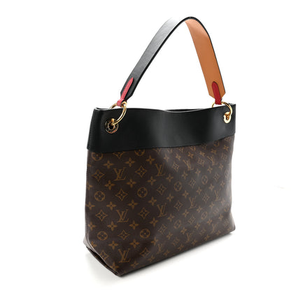 Louis Vuitton Monogram Tuileries Hobo Black 3 of 9