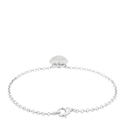 Tiffany Sterling Silver Return To Tiffany Full Heart Chain Bracelet 2 of 4